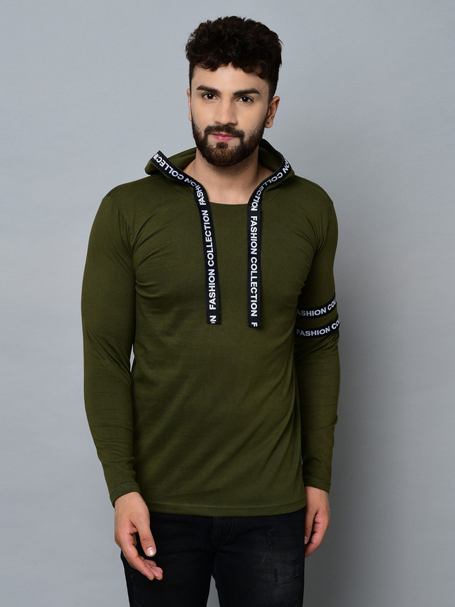 hooded t shirt flipkart