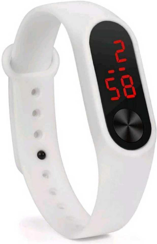 white led watch