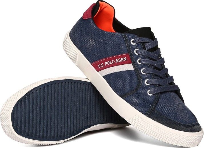 us polo assn canvas shoes