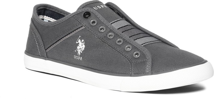 us polo canvas shoes