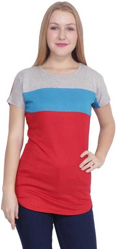 Sp Gift Spot Solid Women Round Neck Multicolor T Shirt Buy Sp Gift Spot Solid Women Round Neck Multicolor T Shirt Online At Best Prices In India Flipkart Com