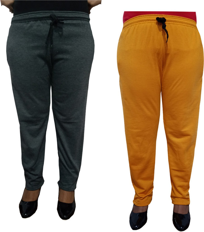 orange track pants womens