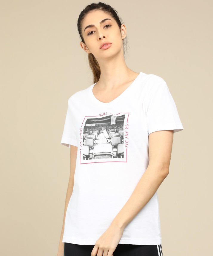 adidas t shirts women's flipkart