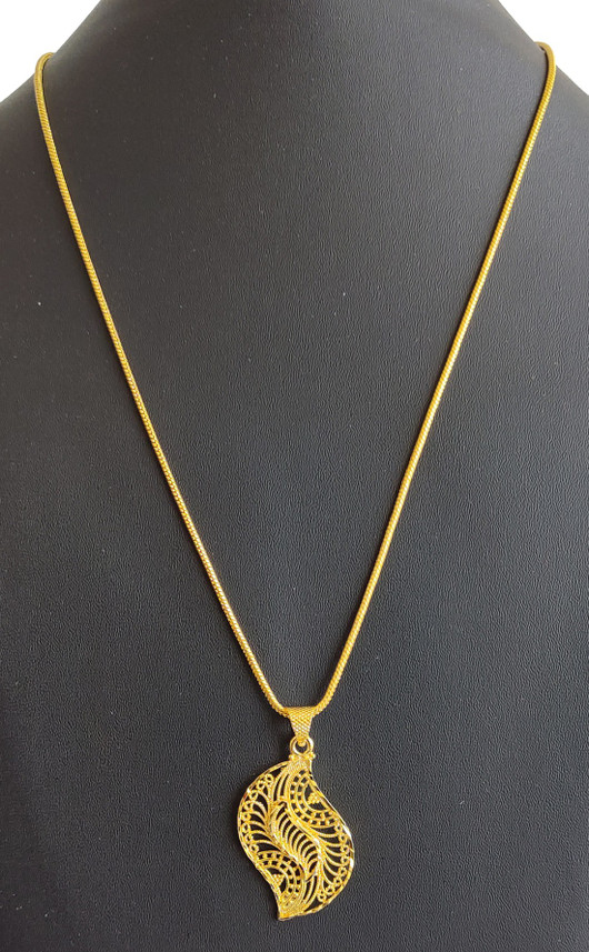 Big gold pendant designs with price Clearance