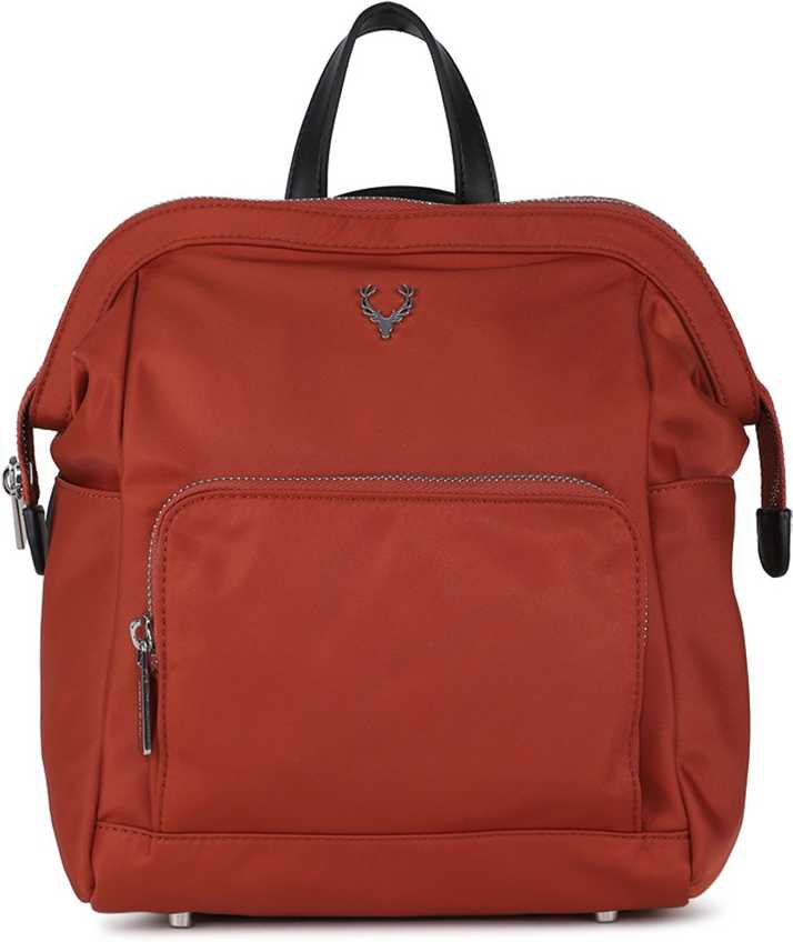 Allen Solly Backpack In Orange Color 2 5 L Backpack Orange Price In India Flipkart Com