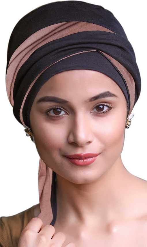 The Headscarves Women S Bamboo Viscose Cap With Tail Hs 129 Black Free Size Hair Loss Chemo Solid Chemo Pregnancy Hairloss Scarves Fashion Cap Buy The Headscarves Women S Bamboo Viscose Cap With Tail