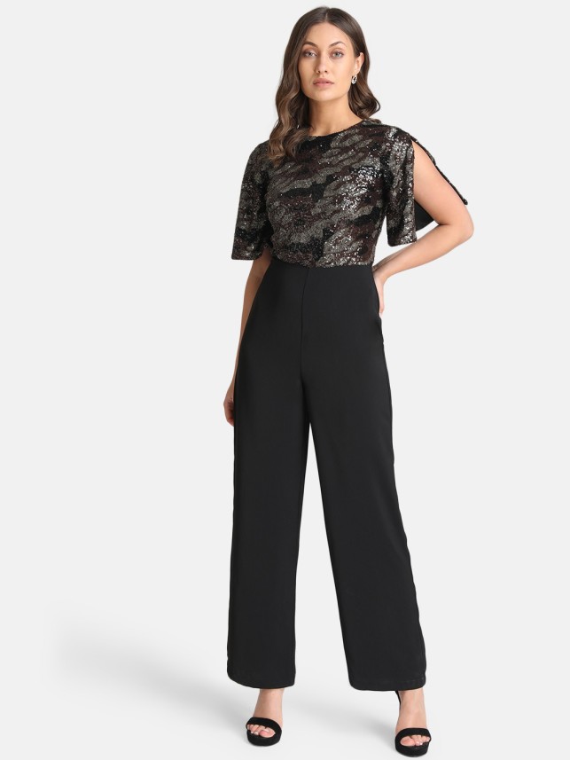 black jumpsuit flipkart