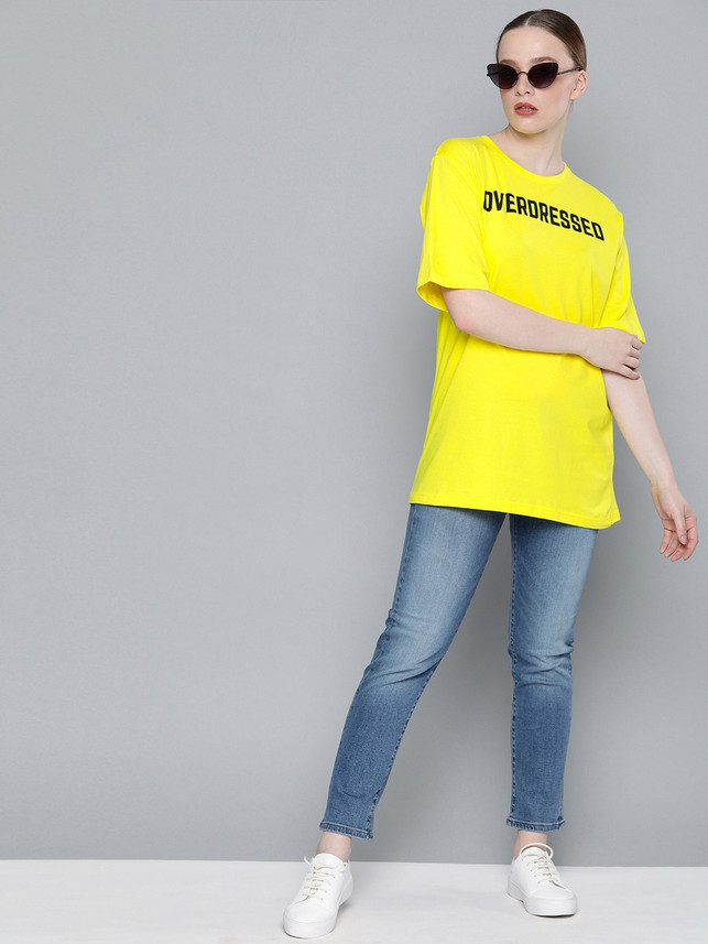 Yellow t shirt online Clearance