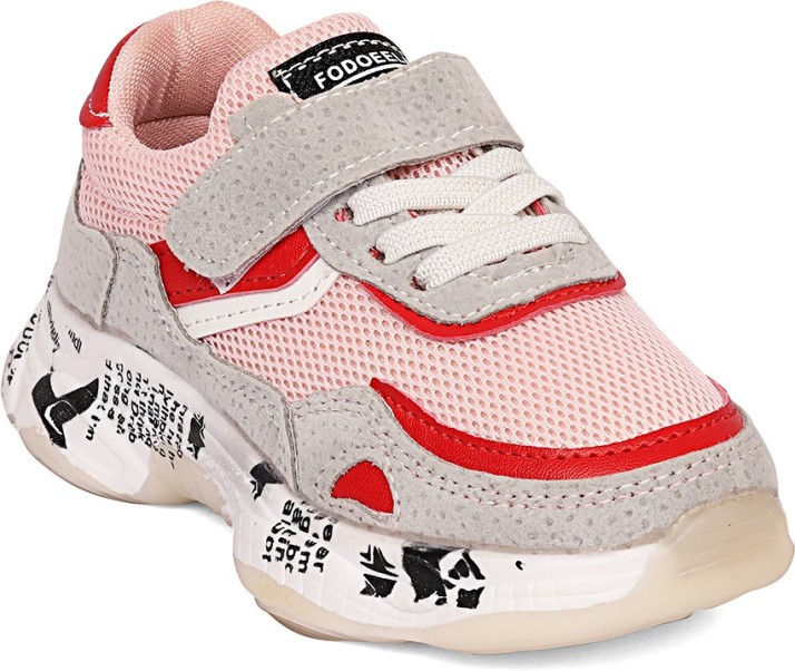 walktrendy Girls Velcro Sneakers Price 