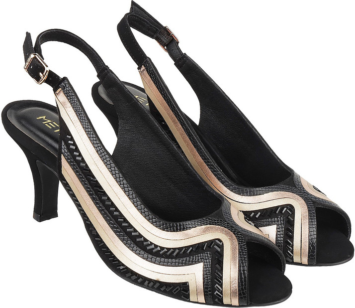 metro black heels