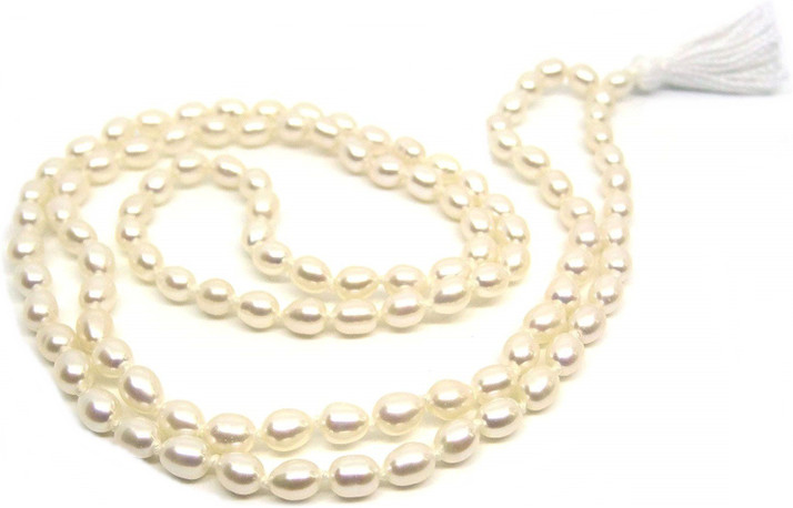 Pearl Mala/Moti Mala 6 Mm Necklace 