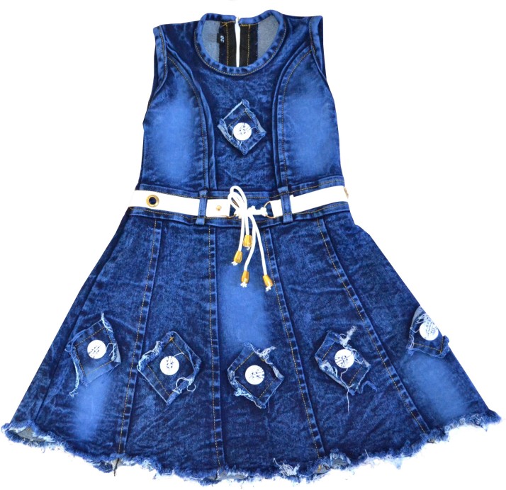 flipkart denim dress