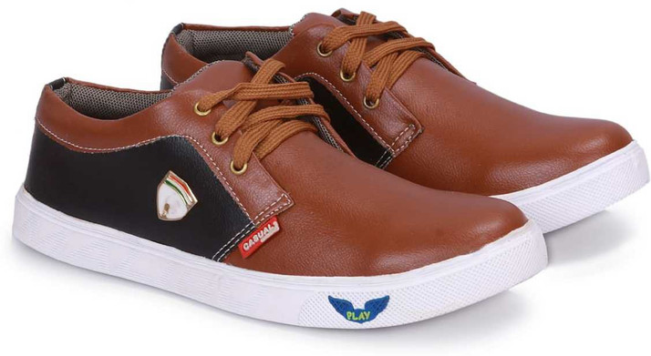 brown colour sneakers