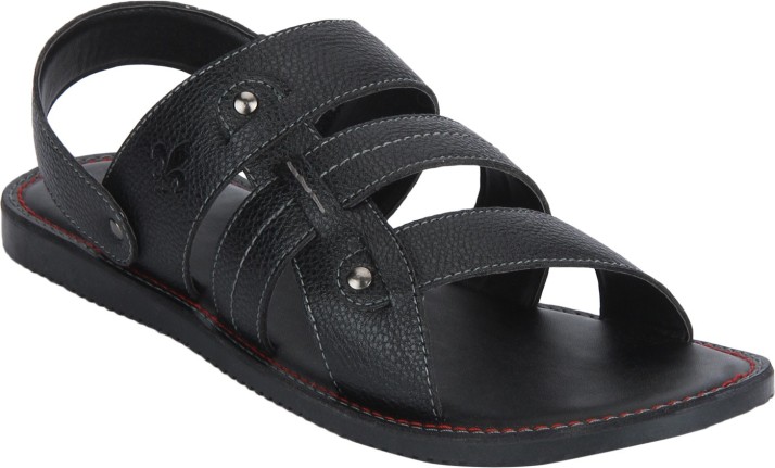 flipkart men's leather sandals