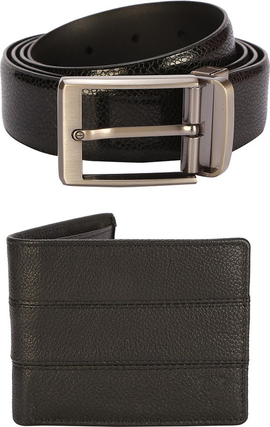 Allen Solly Men Black Artificial 