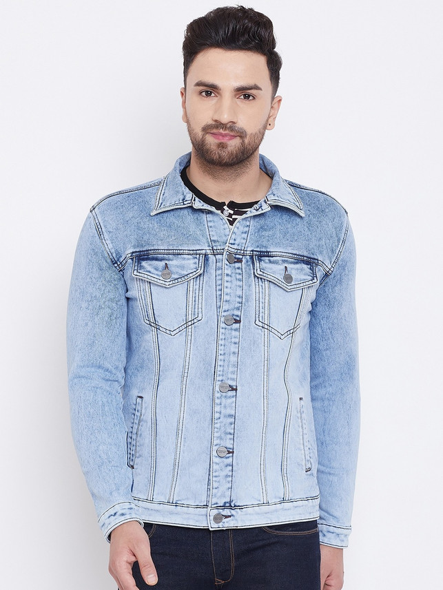 krossstitch denim jacket