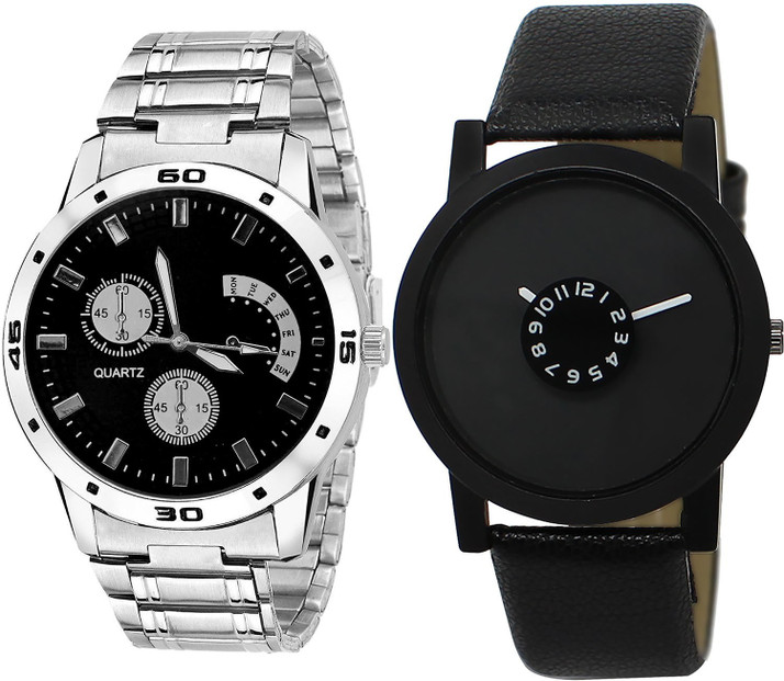boys watch black colour