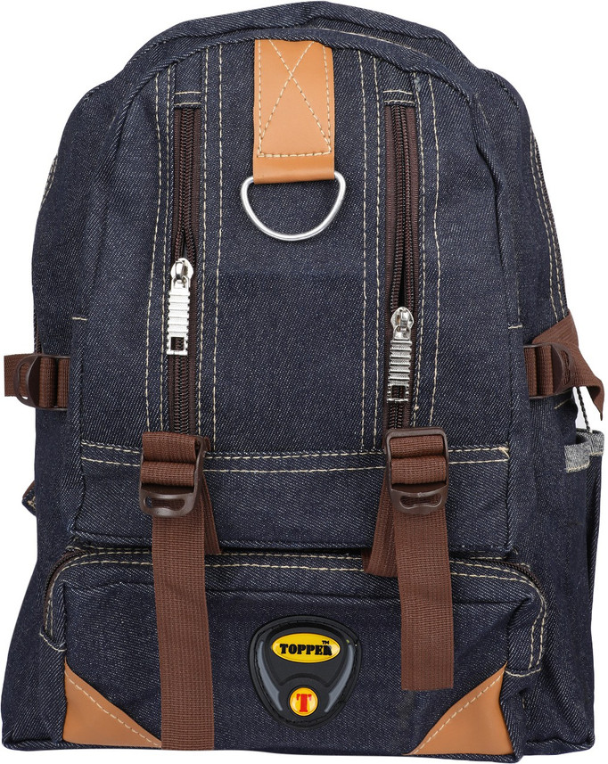school bag jeans