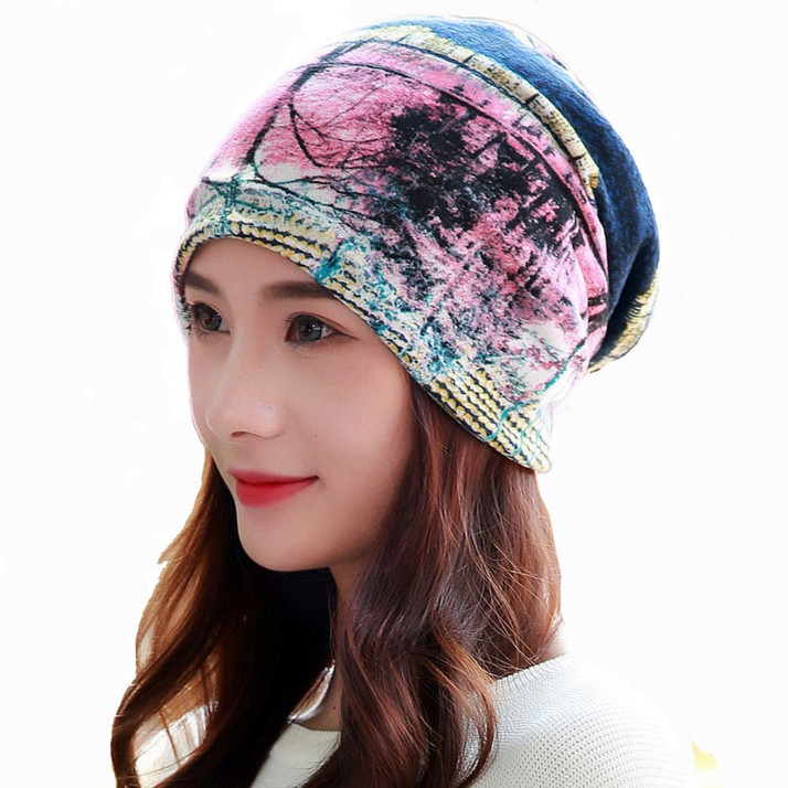 Warm Cap Skull Cap for Women Girl Cap 