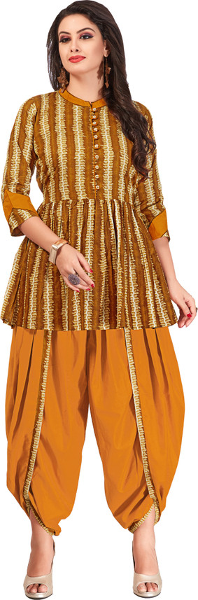 Women Kurta and Dhoti Pant Set 