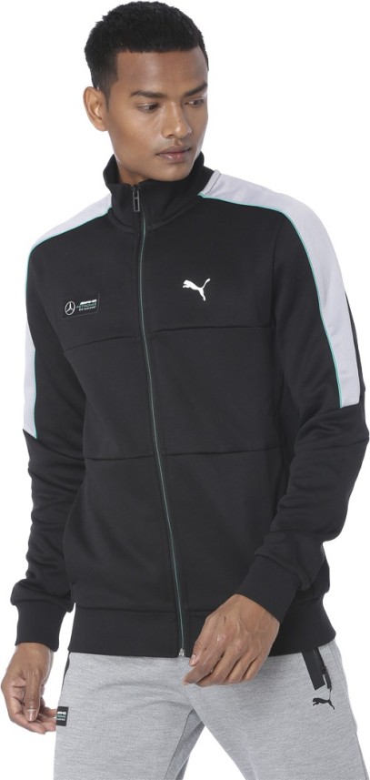 puma full sleeve colorblock men jacket