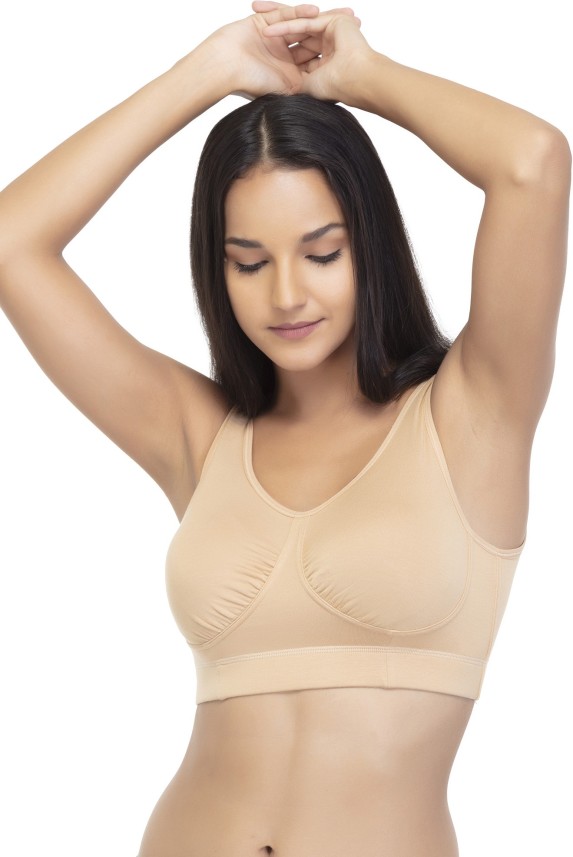 stretchy sports bra