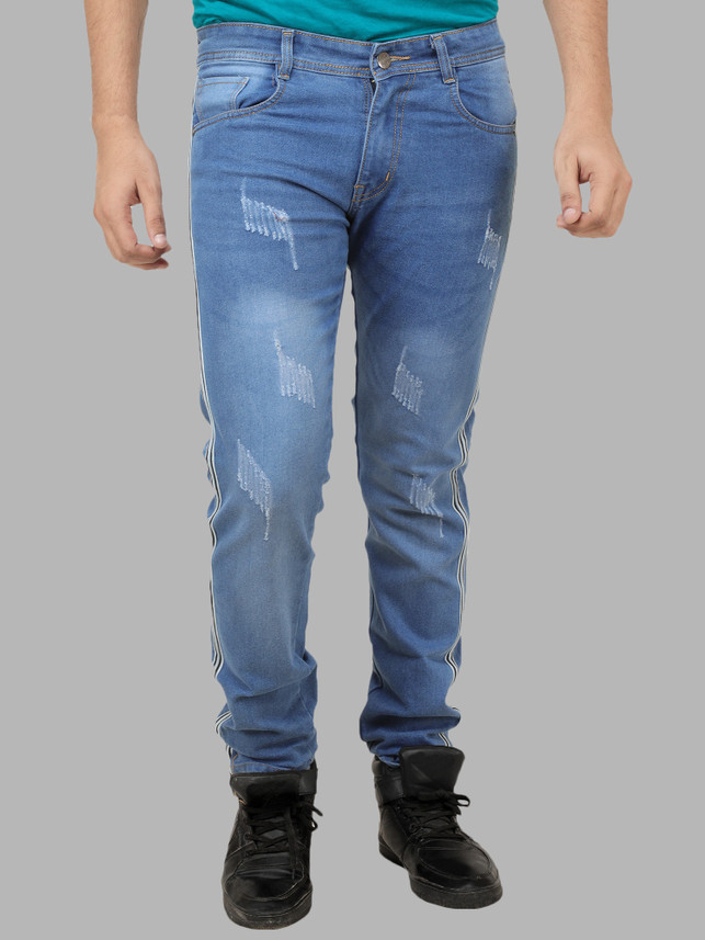 side stripe jeans flipkart