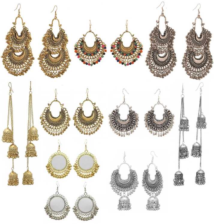 Pearl Chain Stud Earrings - Joanne - Ana Luisa Jewelry