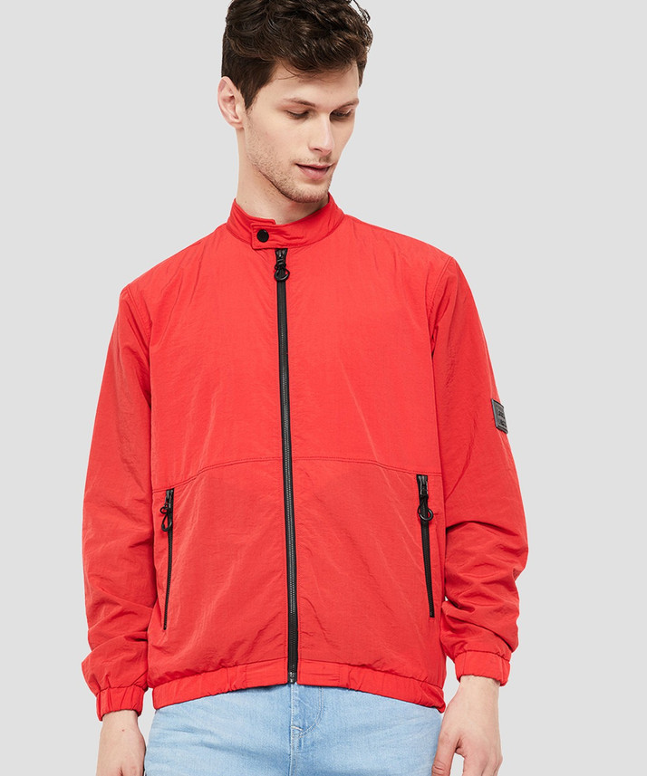 Lifestyle Full Sleeve Solid Men Jacket
