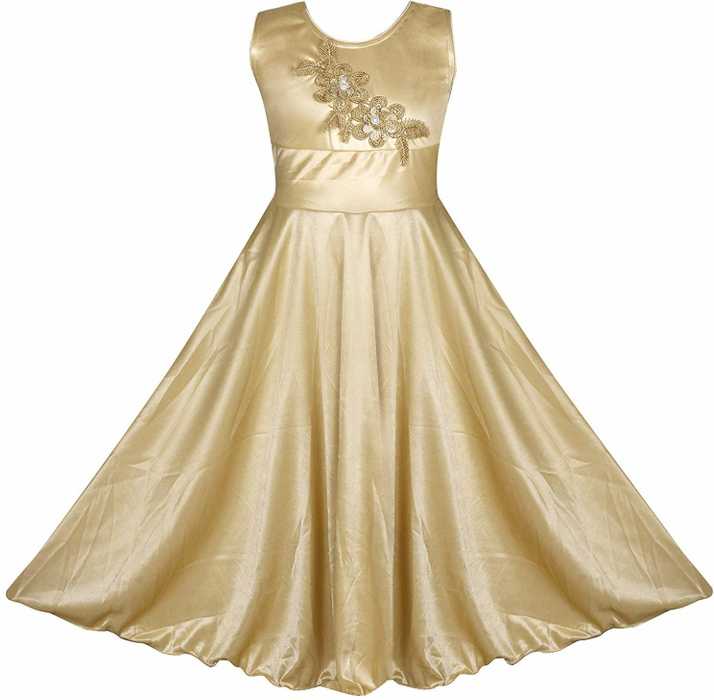 Manavo Girls Maxi Full Length Party Dress Price In India Buy Manavo Girls Maxi Full Length Party Dress Online At Flipkart Com