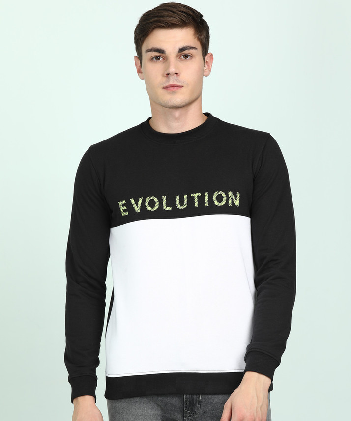 peter england black sweatshirt