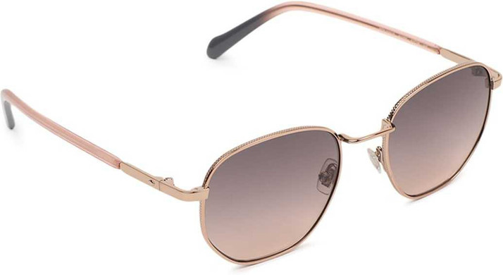Buy FOSSIL Oval Sunglasses Brown For Women Online @ Best Prices in India |  Flipkart.com