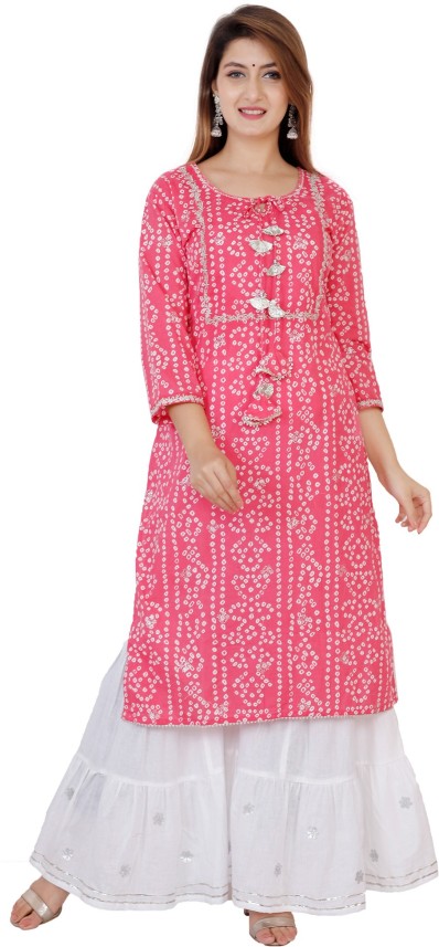 kurti sharara set flipkart