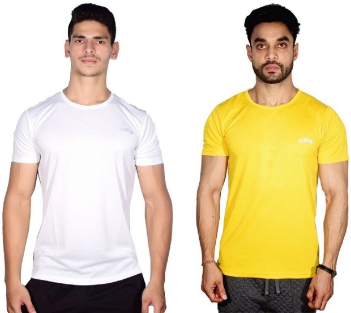 mens yellow t shirt outfit