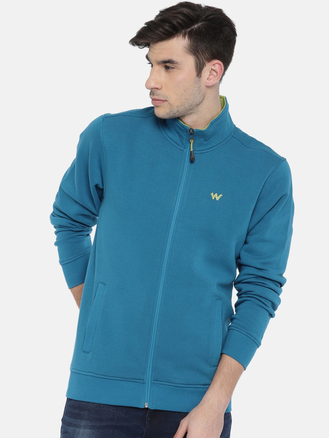 wildcraft full sleeve solid men's sweatshirt