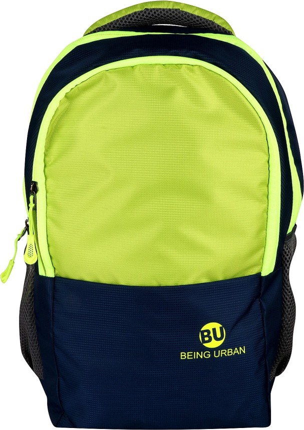 green neon bag