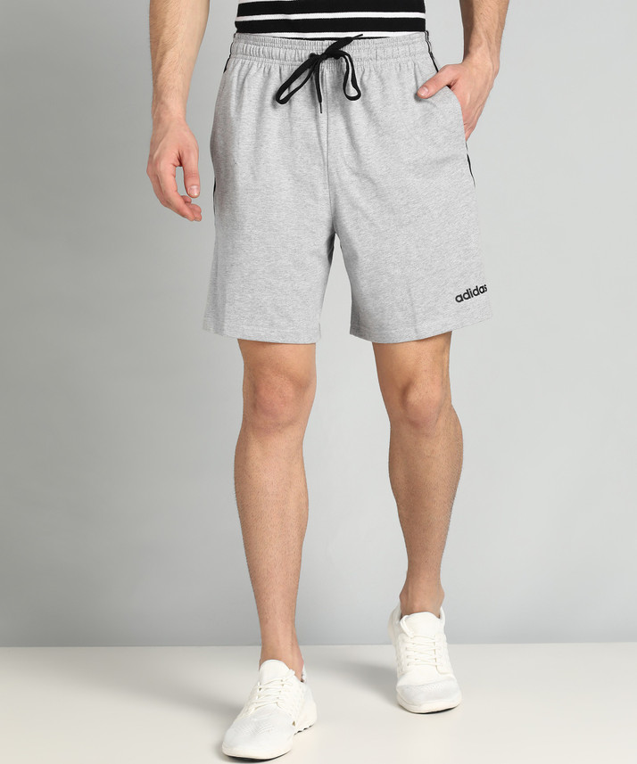 ADIDAS Solid Men Grey Sports Shorts 