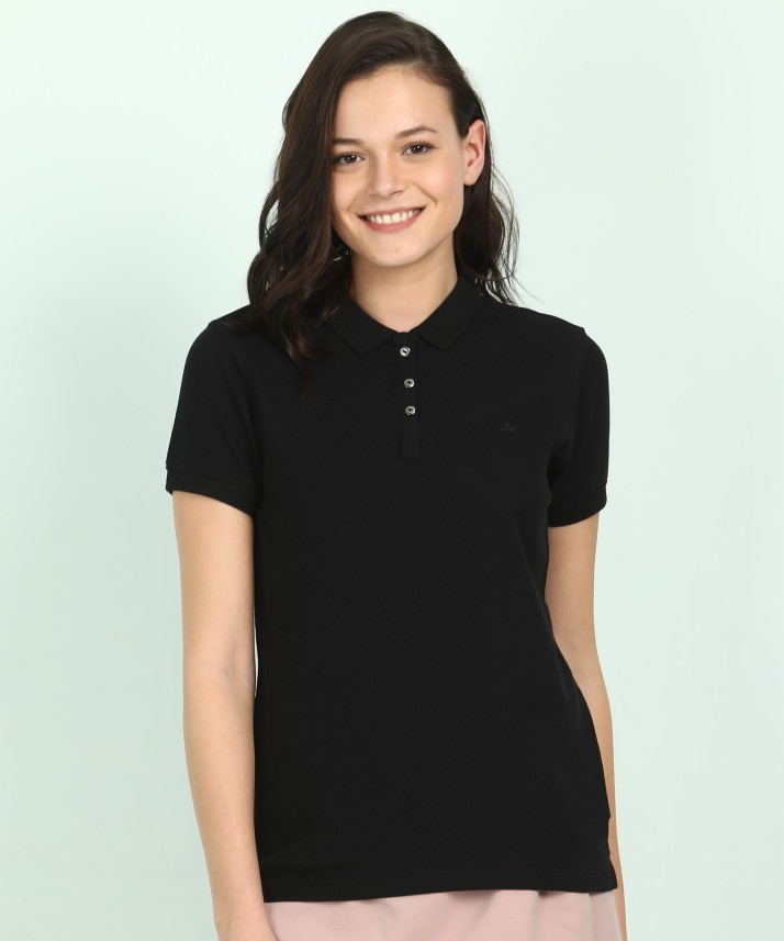 polo neck t shirts for womens india