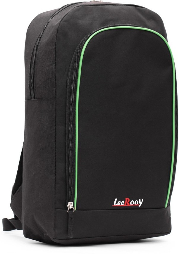 modern black backpack