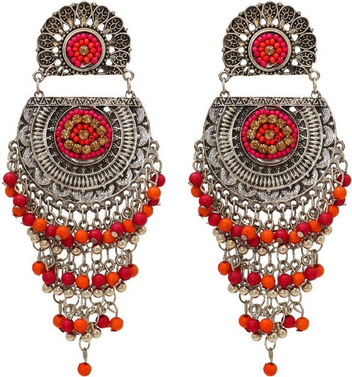 oxidised earrings flipkart