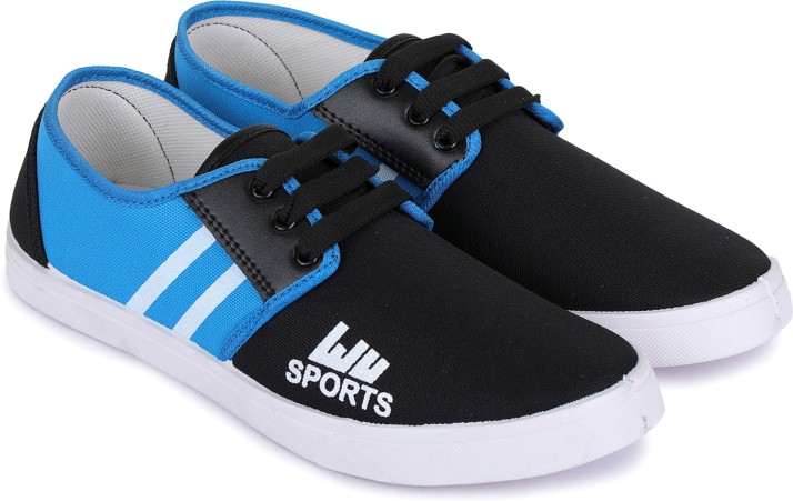 boys blue canvas shoes