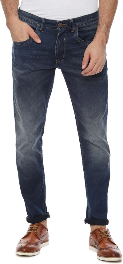 VAN HEUSEN Skinny Men Dark Blue Jeans 