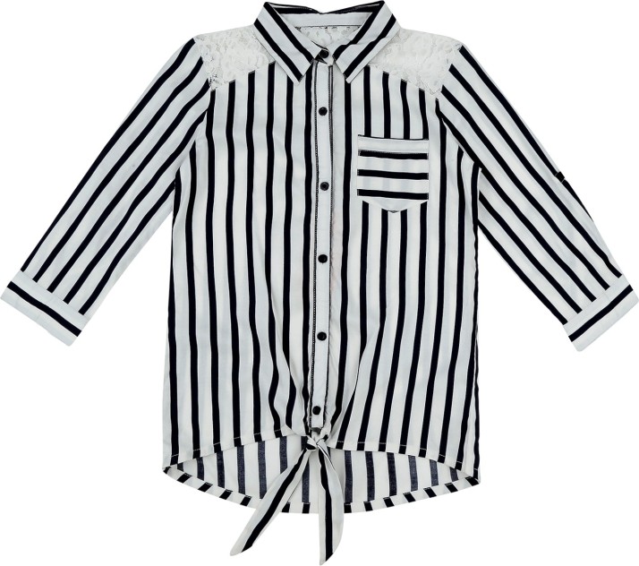 black and white shirt for girls