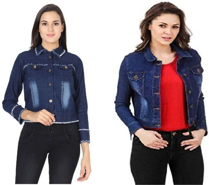 denim jacket on flipkart