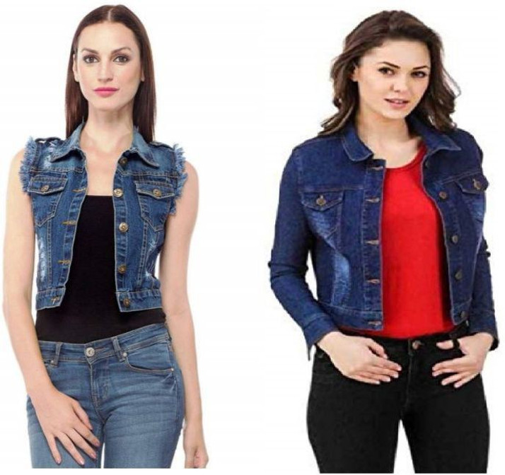 flipkart denim jackets for womens