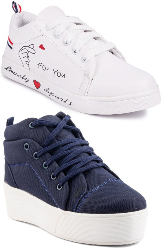 white shoes for girls flipkart