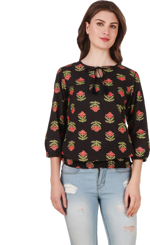 party wear tops on flipkart