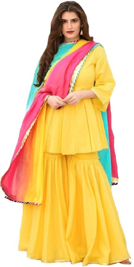 sharara suit on flipkart