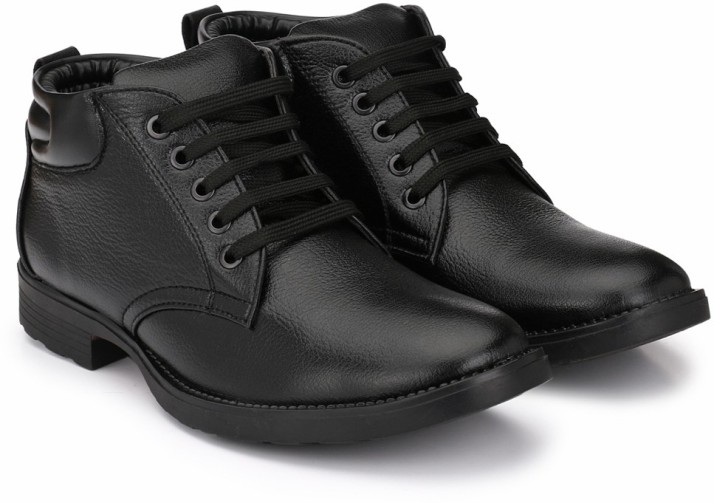 mactree black casual shoes