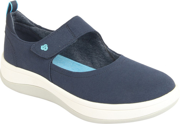 clarks sneakers womens blue